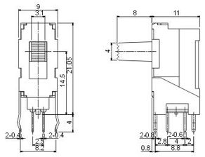 韓國南涯2C2P撥動(dòng)開關(guān)JSS2255 型號詳解、廠家信息與市場價(jià)格指南